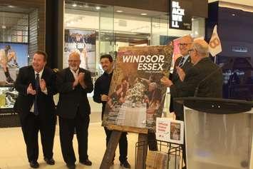 Tourism Windsor Essex Pelee Island unveils the cover of the latest visitor guide, May 11, 2022. (Photo by Maureen Revait) 