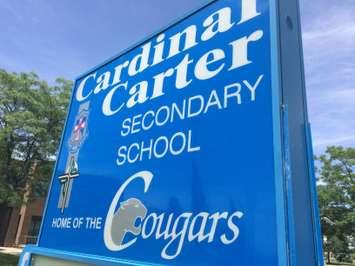 Cardinal Carter Catholic Secondary School.  (Photo by Ricardo Veneza.)