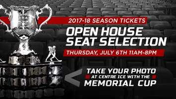 Spits host their annual open house and seat selection day July 6. July 4, 2017. (Photo courtesy of  Windsor Spitfires)