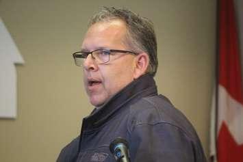 Unifor Local 444 president Dave Cassidy, May 1, 2019. Blackburn News file photo.