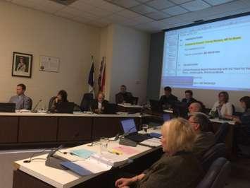 The Council for the Town of Amherstburg meets for its regular meeting on April 25, 2016. (Photo by Ricardo Veneza)