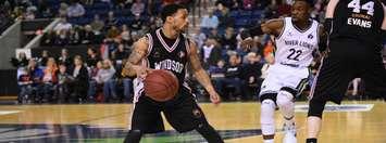 The Windsor Express play the Niagara River Lions on Feb 4, 2017 at the Meridian Centre in St. Catherines (Photo courtesy of NBL/Windsor Express)