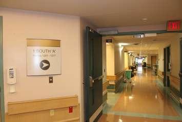 The new rehabilitation unit at Hotel Dieu Grace Health Care, January 14, 2016 (Photo by Maureen Revait)