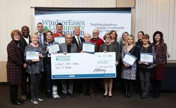 Six local groups are benefitting from $36,000 in grants from the Windsor-Essex Community Foundation. Nov 28, 2108. (Photo courtesy of Windsor-Essex Community Foundation)