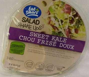 Eat Smart Salad Shake Ups - Sweet Kale. Photo courtesy of the Canadian Food Inspection Agency. 