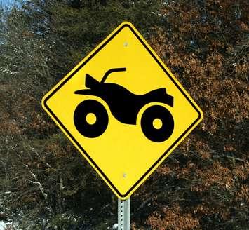 ATV sign. (Photo by © Can Stock Photo / dcwcreations)