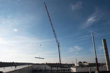 Chrysler's Windsor Assembly Plant started undergoing construction on December 26, 2014. (Photo courtesy Fiat Chrysler Automobiles)