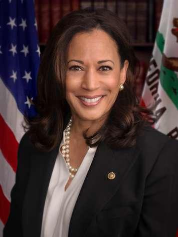 California Senator Kamala Harris. Photo via Wikipedia/Public Domain.
