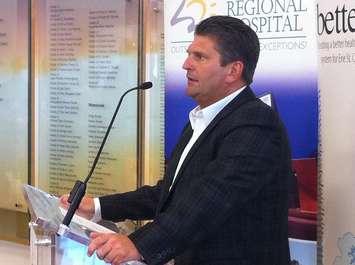 BlackburnNews.com file photo of Windsor Regional Hospital CEO David Musyj.