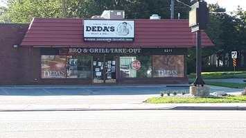 A worker was injured at Deda's Meat and Deli on Oct. 13. (Photo by Mark Brown).
