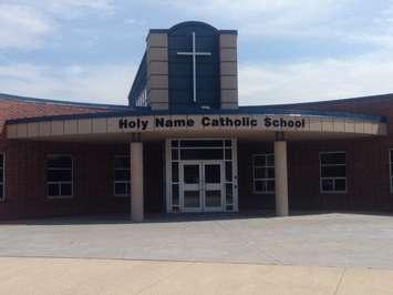 Holy Names Catholic Elementary School in Essex.  (Photo courtesy of wecdsb.on.ca)