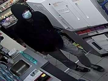 Suspect involved in an armed robbery July 1, 2020. (Provided by Windsor Police) 
