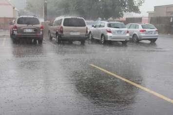 Heavy rain in Chatham. (File photo by Jake Kislinsky)