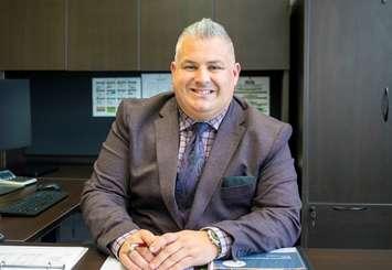 Lakeshore's new CFO Justin Rousseau.  (Photo courtesy of the Municipality of Lakeshore)