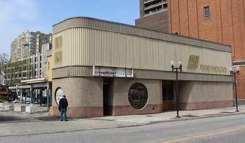 Former Greyhound Bus Station downtown Windsor. (photo by Mike Vlasveld)
