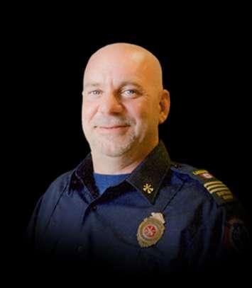 Lakeshore Fire District 3 Chief Joe St. Louis. Photo courtesy of Families First Funeral Home.