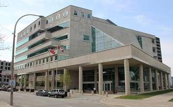 Ontario Court of Justice in Windsor. (Photo by Mike Vlasveld)