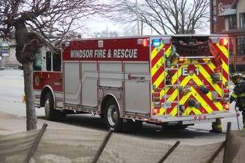 Windsor Fire and Rescue truck, March 15, 2019. WindsorNewsToday.ca file photo.