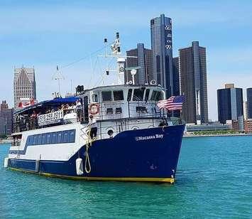 The Macassa Bay on the Detroit River. Photo courtesy Border City Entertainment/Facebook.