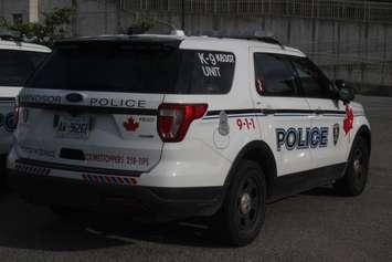 Windsor police K-9 Unit SUV, July 26, 2022. WindsorNewsToday.ca file photo.