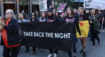 Take Back The Night in Windsor 2017. (Photo courtesy of www.facebook.com/RagingBullPhotography/)