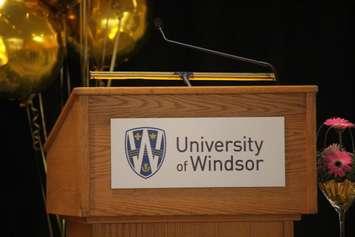 The University of Windsor logo. Blackburn News file photo.