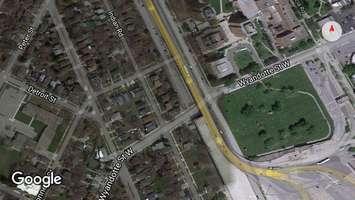 A Google Maps photo of Wyandotte St. W at Huron Church Rd. (Photo courtesy Google)