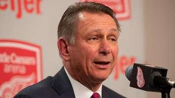 Detroit Red Wings general manager Ken Holland. Photo courtesy Detroit Red Wings official website.