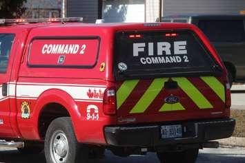 A Windsor Fire and Rescue command vehicle. (BlackburnNews.com file photo)