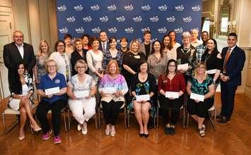 The Windsor Family Credit Union (WFCU) has donated $20,000 to several community groups. June 21, 2019. (Photo courtesy of WFCU)